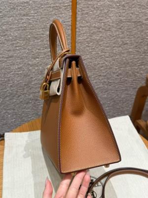wholesale quality hermes kelly 28 epsom sellier gold ghw